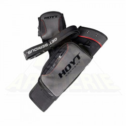 Carquois Hoyt de hanche Range Time noir/gris